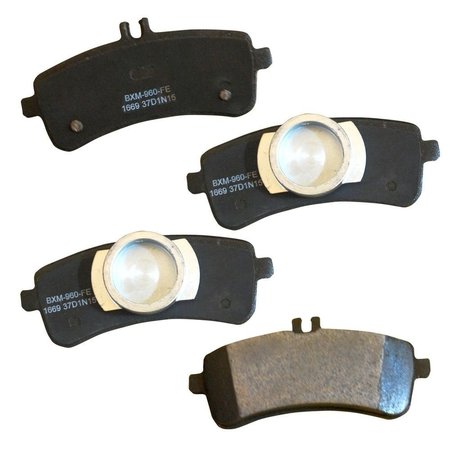 STOP BY BENDIX Stop Sbm1669 Stop Semi-Metallic Brake Pad SBM1669